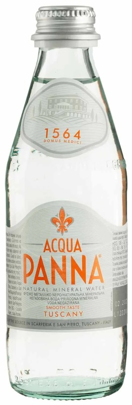 Вода мінеральна н/газ Acqua Panna 0.25л скло